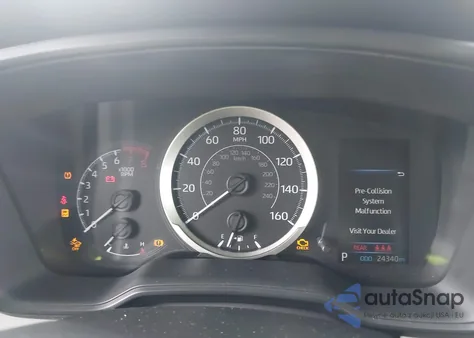 2020 Toyota Corolla Le z USA, uszkodzony, nr VIN JTDEPRAE7LJ099205